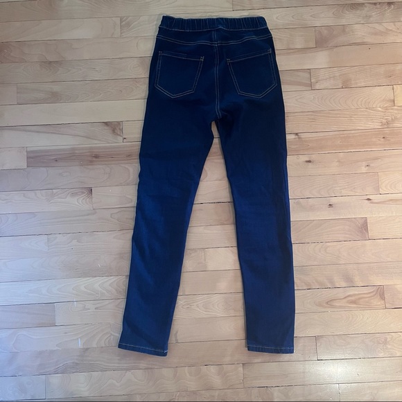 Parasuco skinny jeans (pull on jeggings). Size 4. Nice deep blue. NWOT. - Picture 3 of 3
